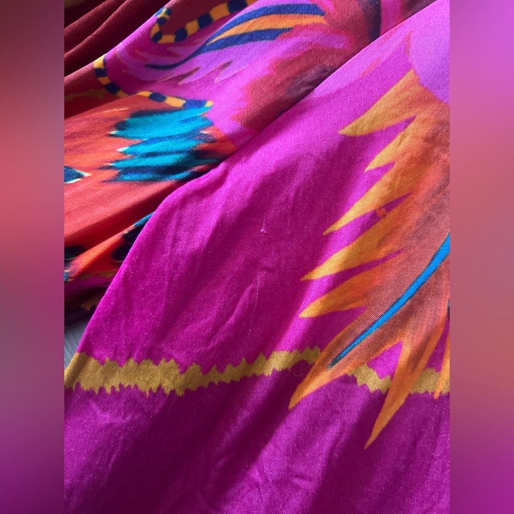 Farm Rio Vintage Wave Maxi Dress size xs - Picture 11 of 16